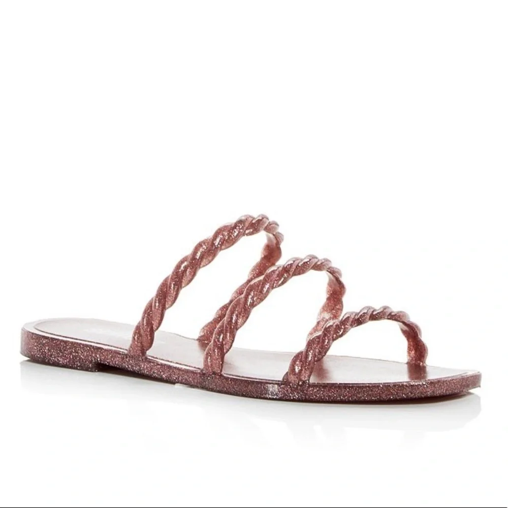🌟Schutz Glitter Rose Sandals🌟